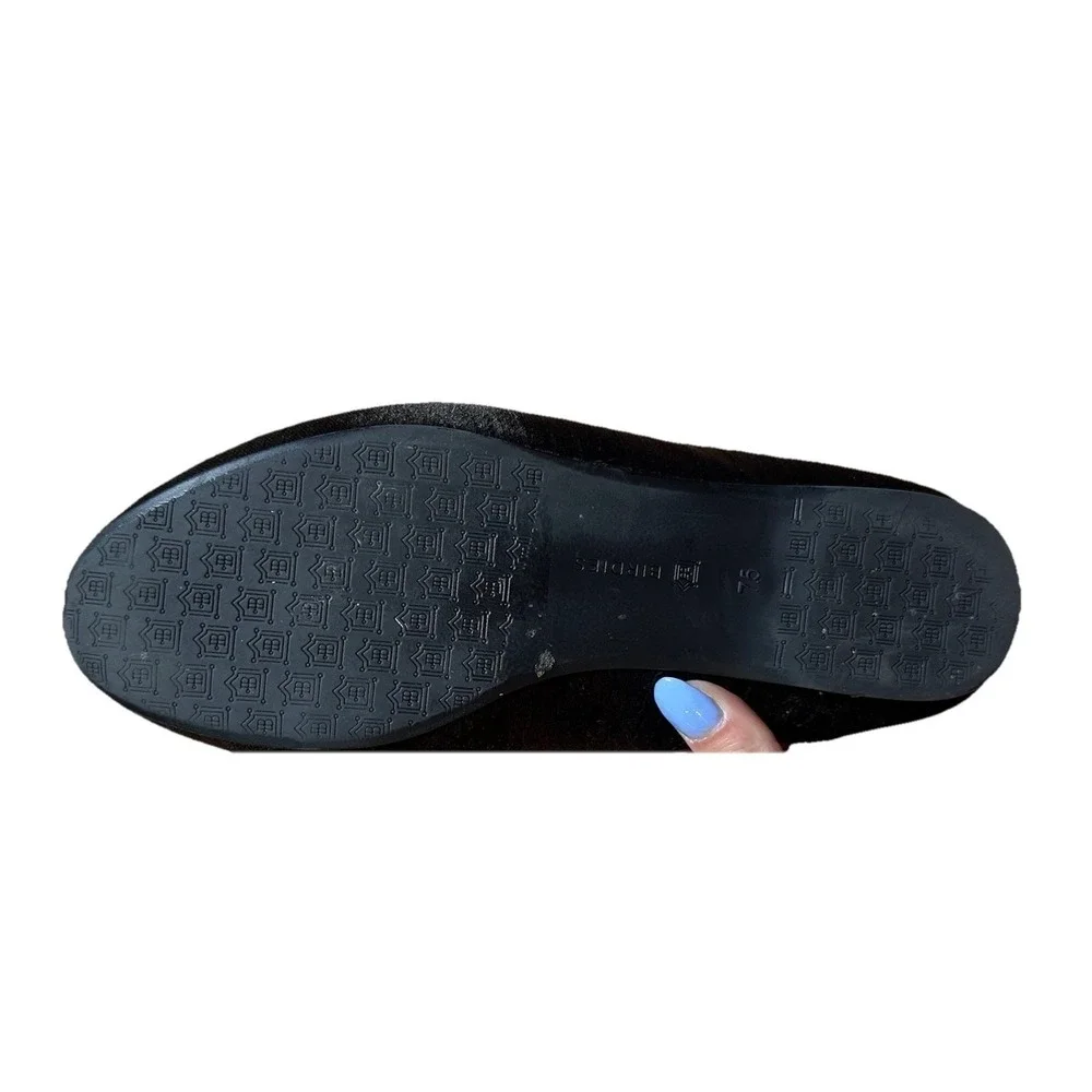 BIRDIES Dark Gray Velvet Starling Loafers Charcoal‎ Python Luxury US Women's 7.5